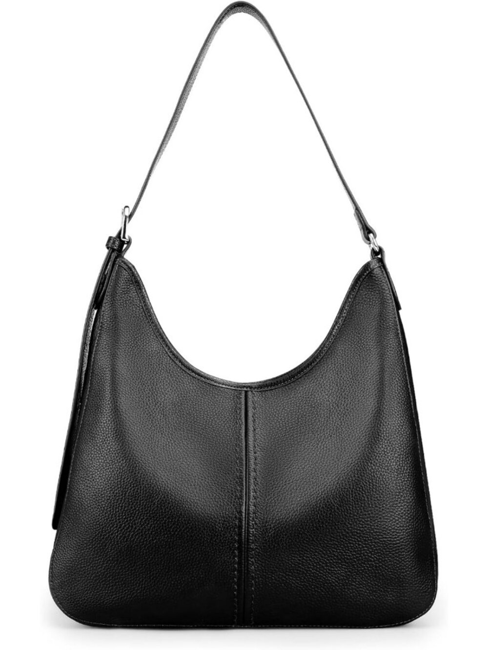 Genuine Leather Hobo Bag for Women | Top Grain Shoulder Handbag with Adjustable